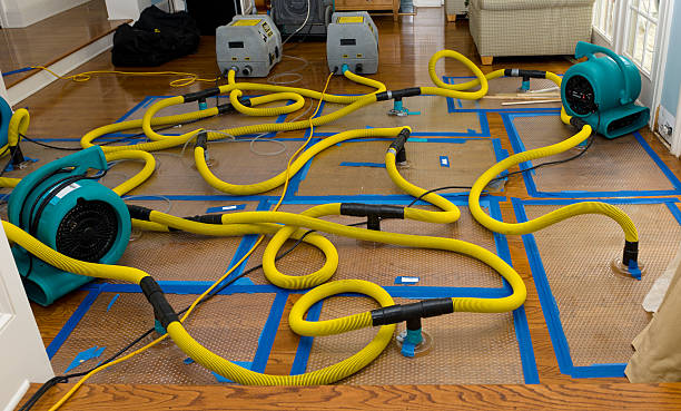 Professional Burst Pipe Water Damage technician working in Ellensburg, WA